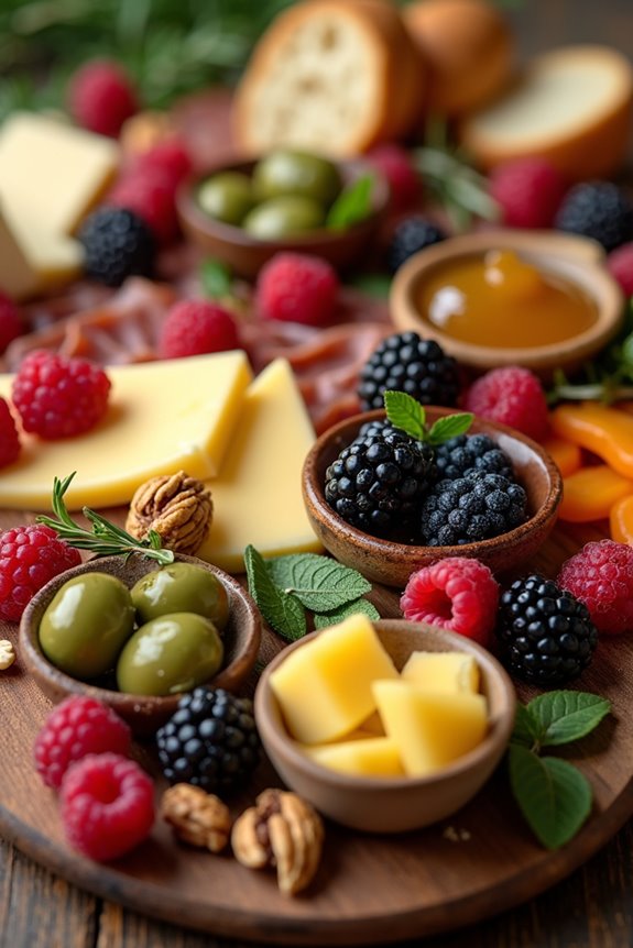 enchanted halloween charcuterie board