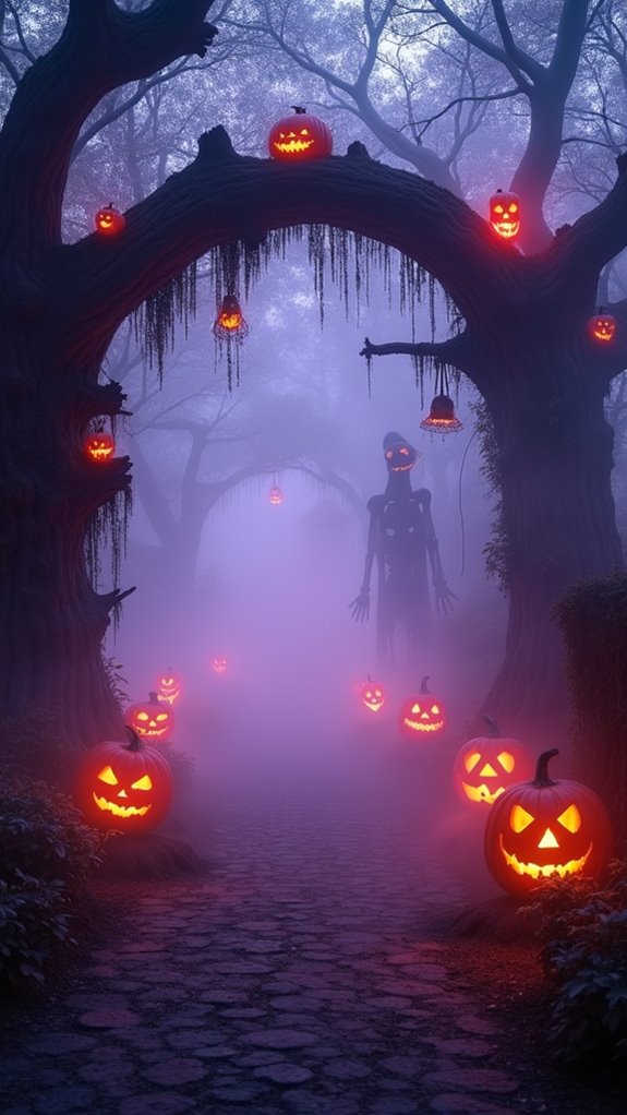 enchanting halloween fog atmosphere