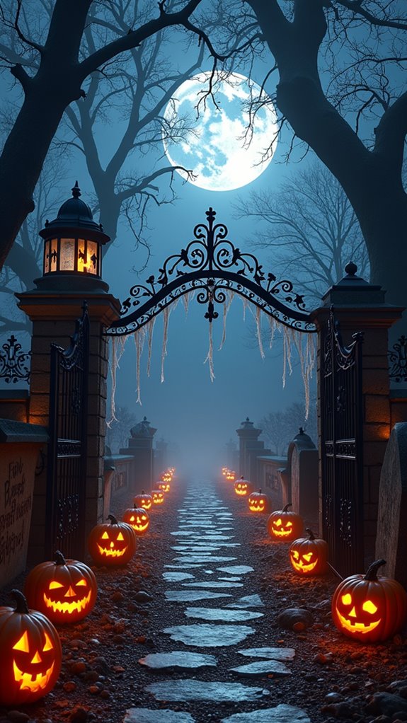 enchanting illuminated garden pathways