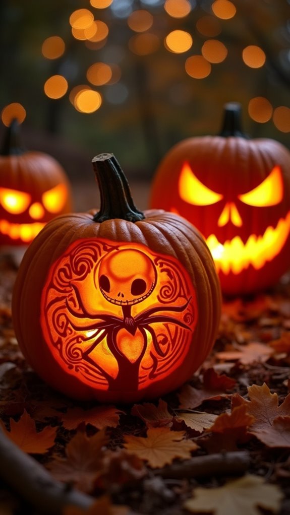 famous movie character pumpkins
