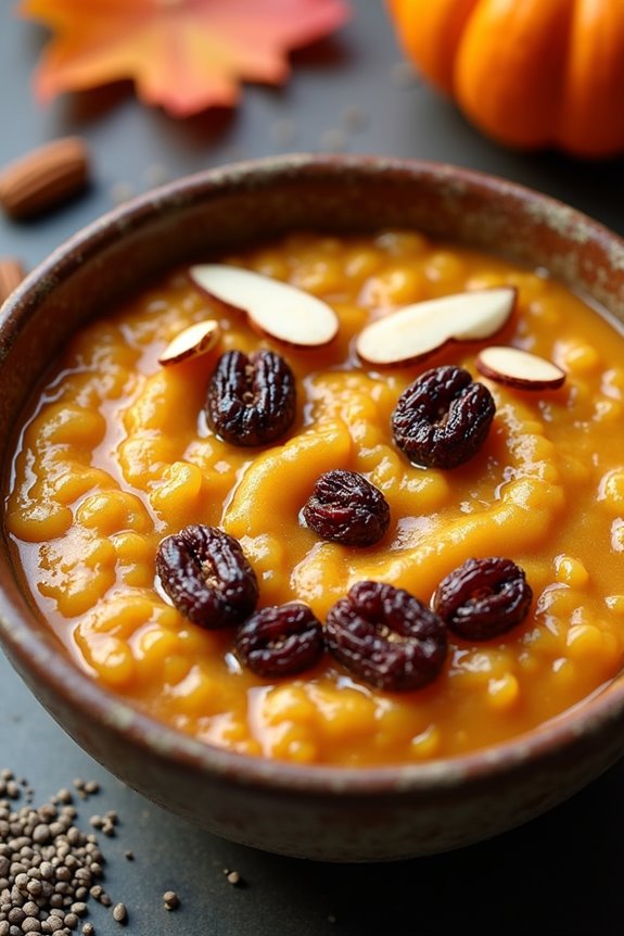 festive halloween oatmeal recipe