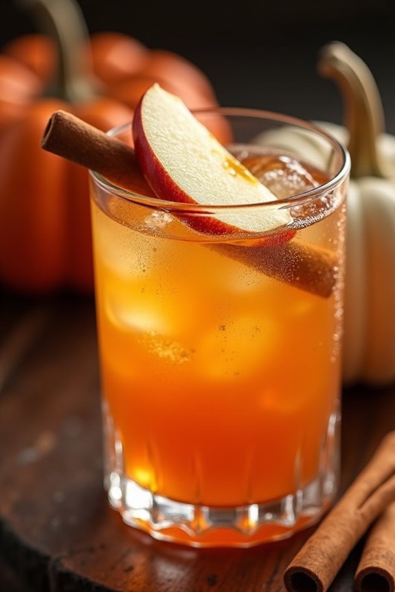 festive halloween pumpkin punch