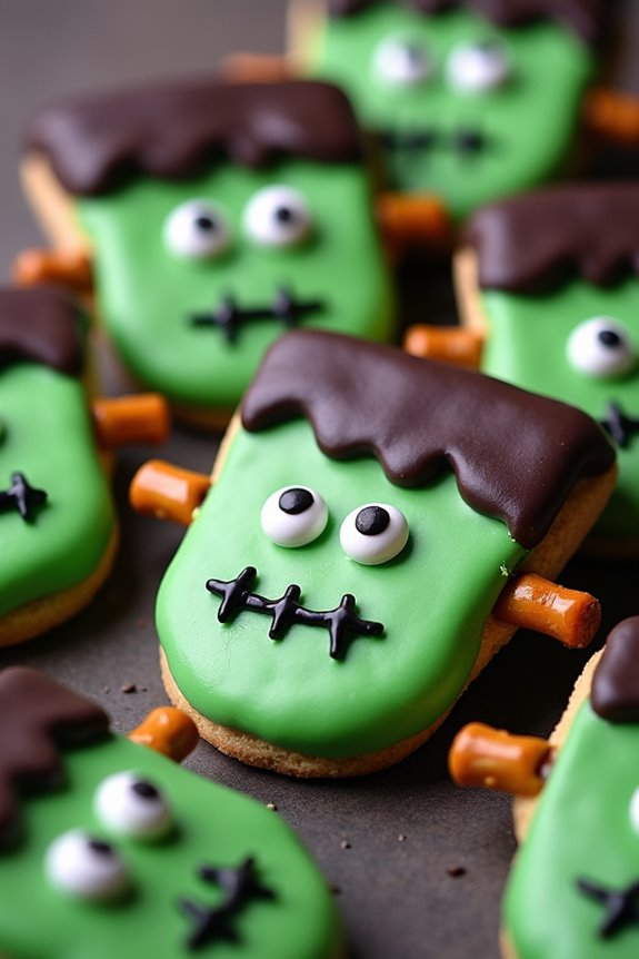 frighteningly fun halloween cookies