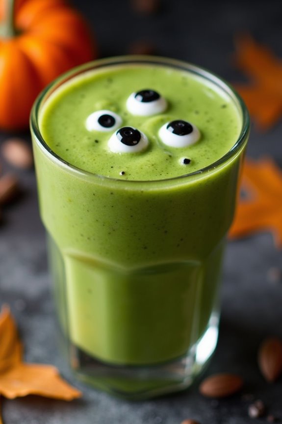 frightfully delicious green smoothie