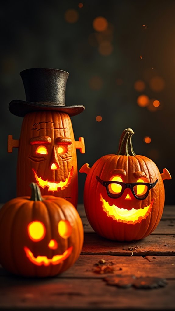 funny frankenstein jack o lantern creativity