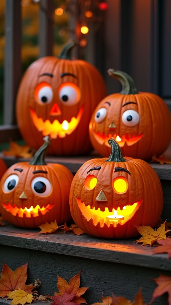 funny quirky jack o lanterns
