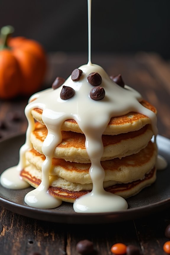 ghostly breakfast with glaze