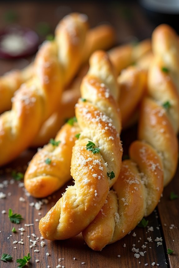 ghostly garlic breadsticks recipe