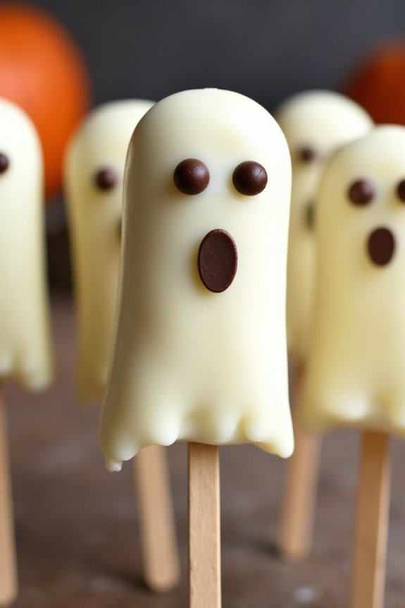 ghostly healthy halloween treats