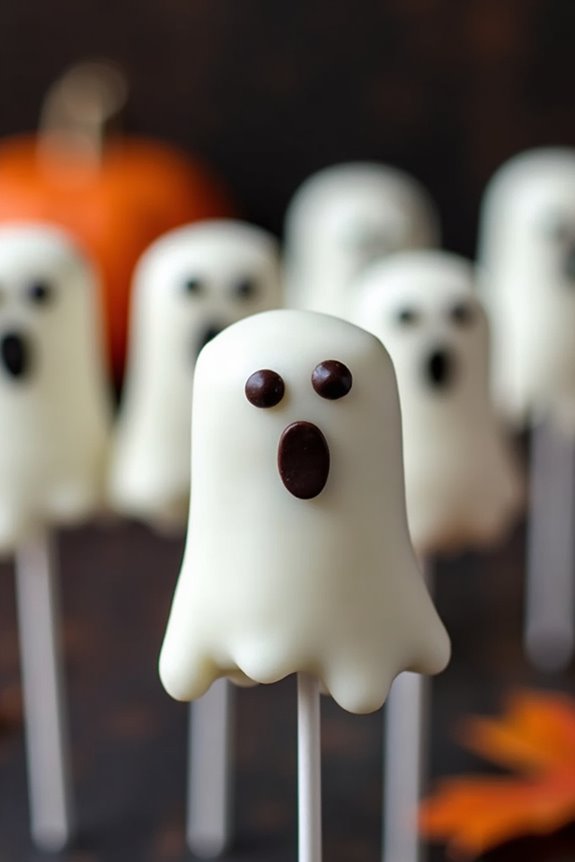 ghostly marshmallow halloween treats