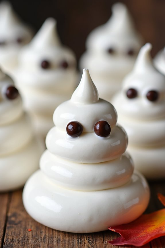 ghostly meringue cookies recipe
