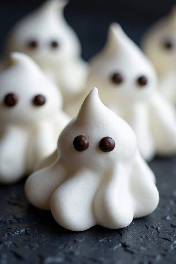 ghostly meringue cookies recipe