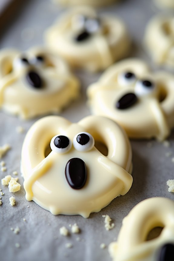 ghostly pretzels quick recipe