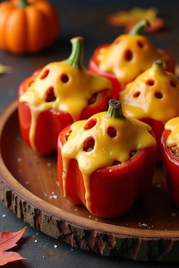 ghostly stuffed pepper recipe