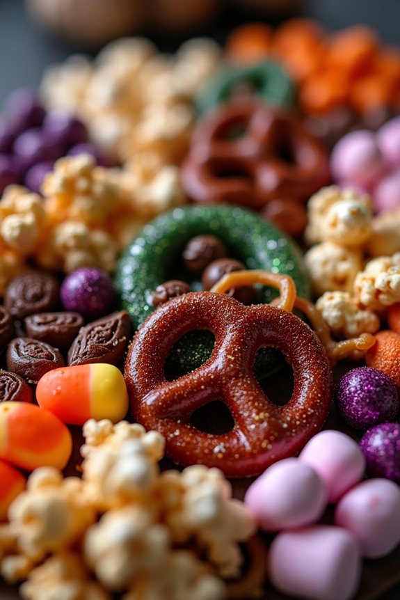 ghoulishly glitzy halloween treats