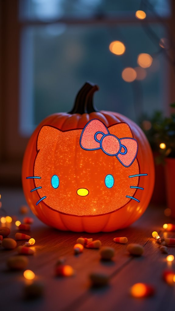 glow in the dark halloween decoration