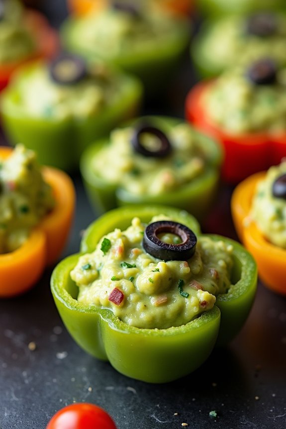 goblin green guacamole cups