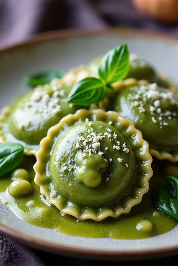 goblin inspired halloween ravioli recipe