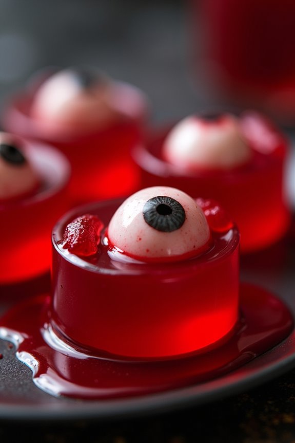 gory halloween jello shots