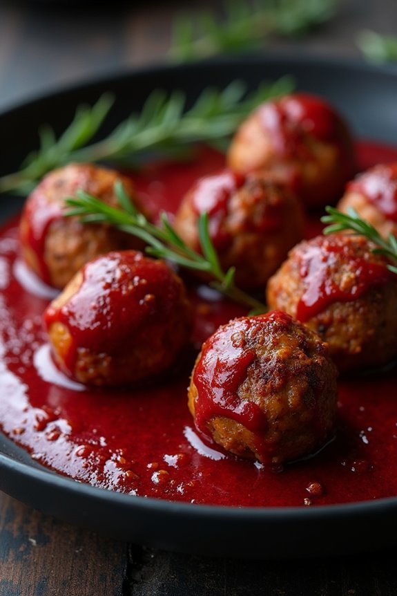 gory halloween meatball recipe