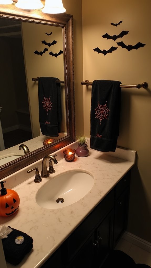 halloween bathroom decor ideas