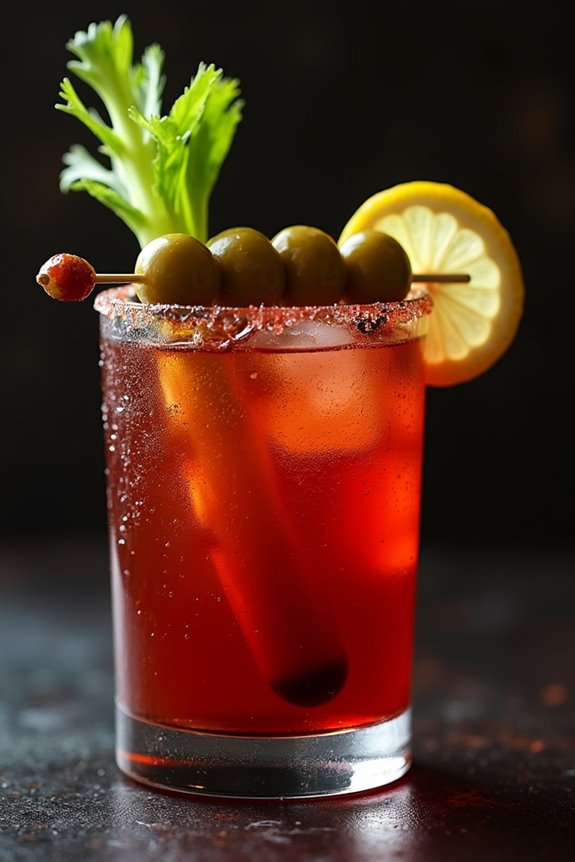 halloween bloody mary twist