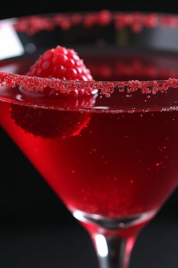 halloween cocktail with vodka