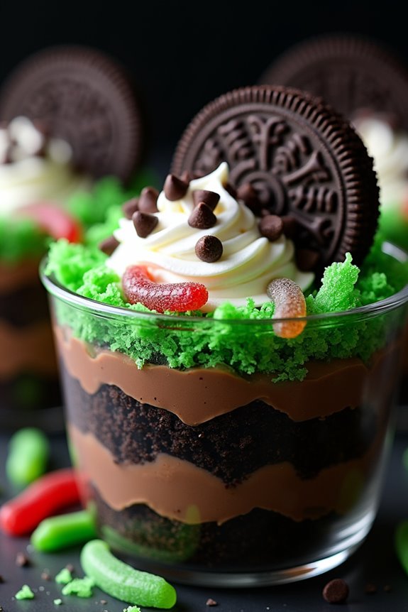 halloween dessert parfaits recipe