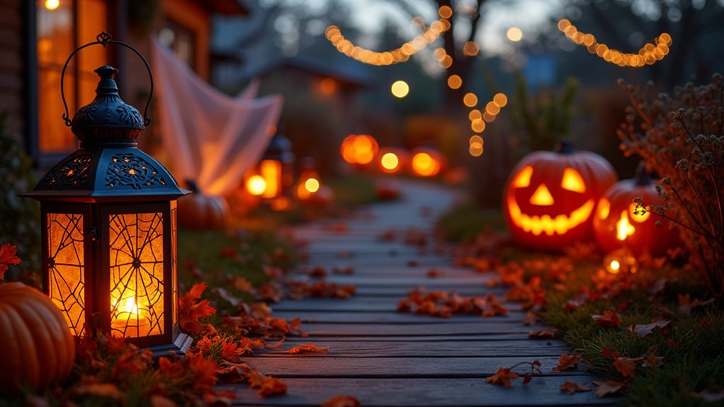 halloween outdoor lantern ideas