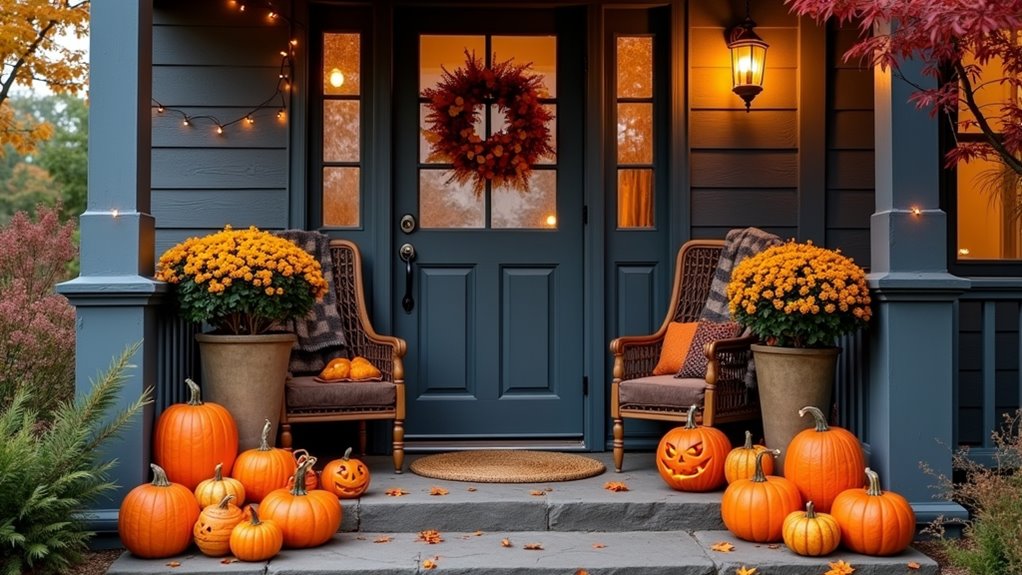 halloween porch design ideas