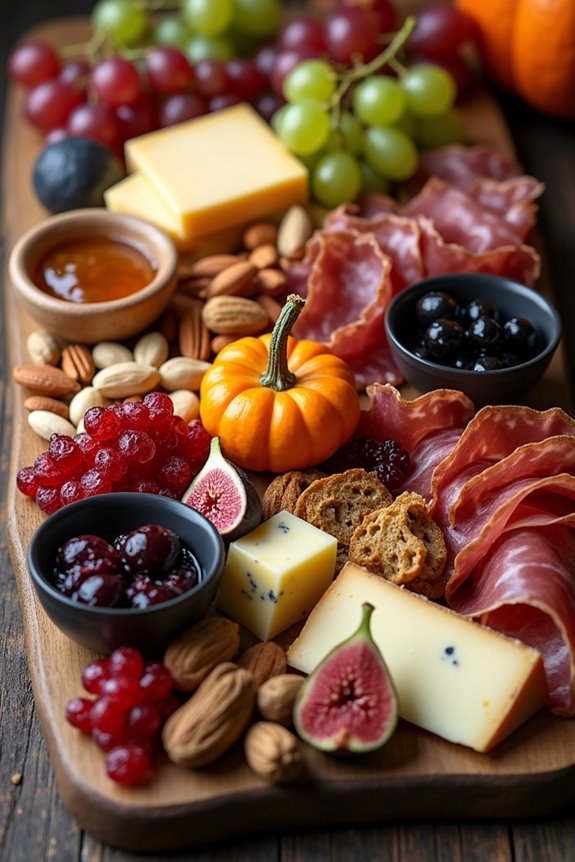 halloween themed charcuterie board
