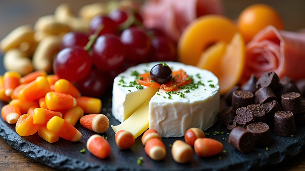halloween themed charcuterie board ideas