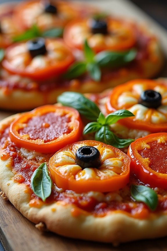 halloween themed pizza fun