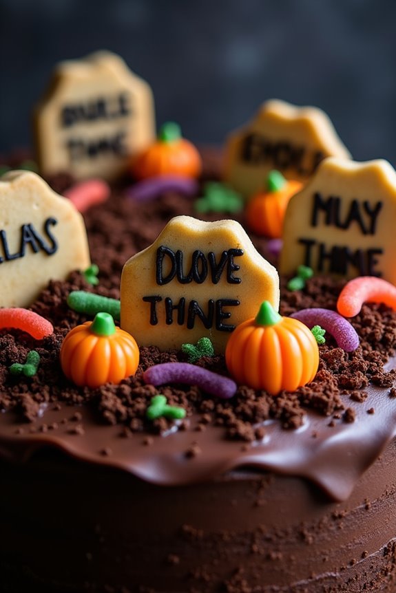 haunted graveyard cake recipe