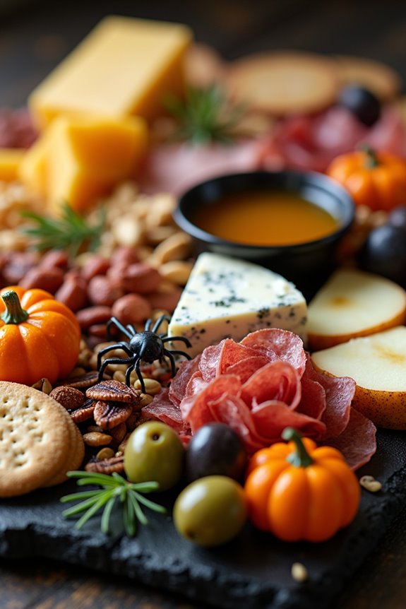haunted harvest charcuterie board