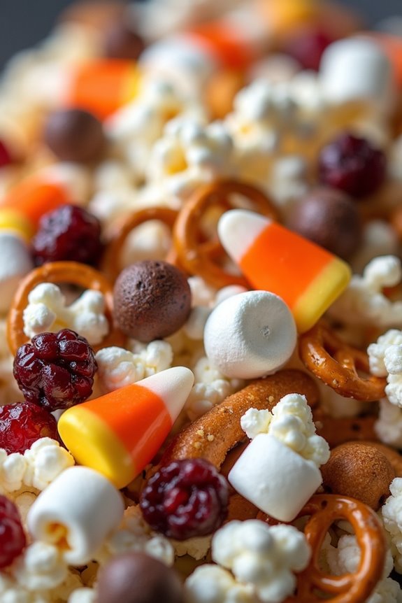 haunted house popcorn mix