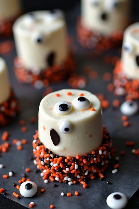 haunted marshmallow pop decorations