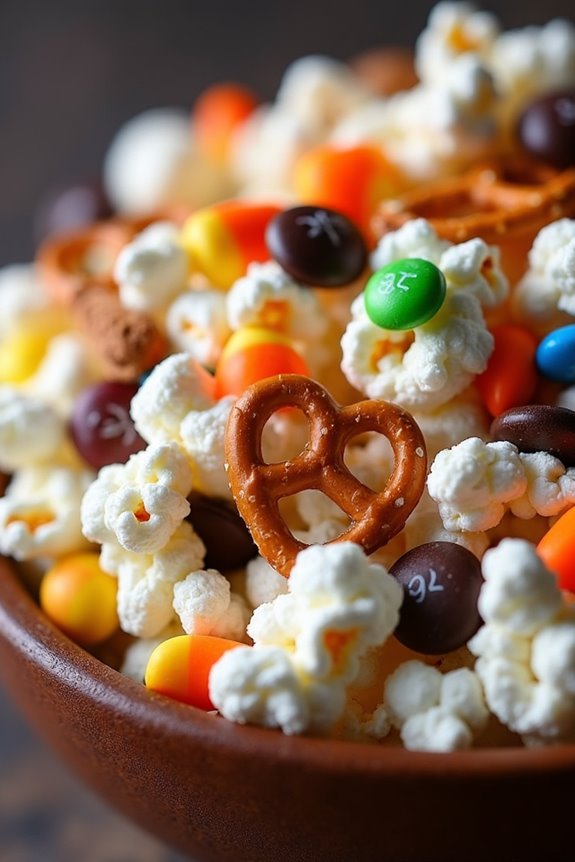 haunted popcorn for halloween