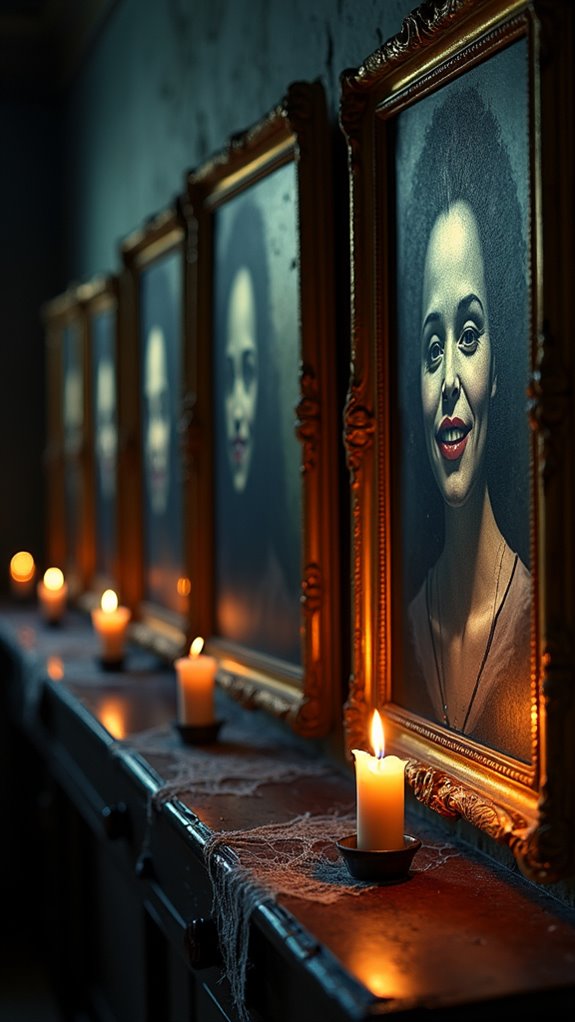 haunted portraits with movement