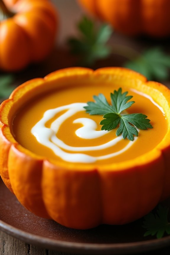 haunted pumpkin soup recipe