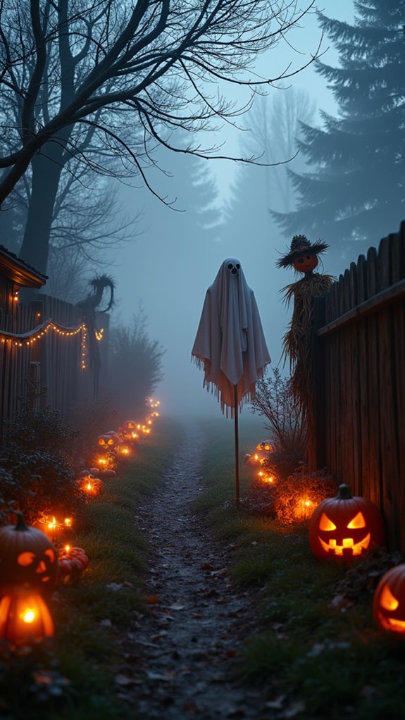 haunted yard fog effects