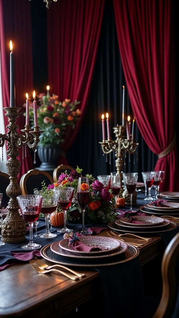hauntingly beautiful dark elegance