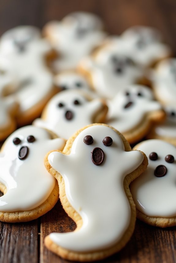 hauntingly delicious ghost cookies