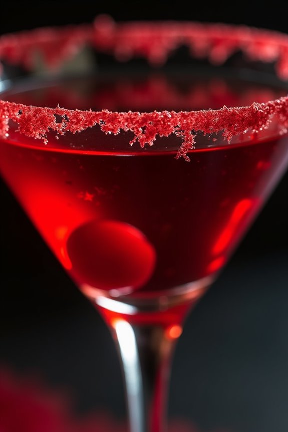hauntingly delightful halloween cocktail
