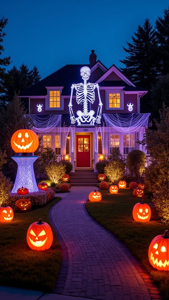 interactive halloween treat stations
