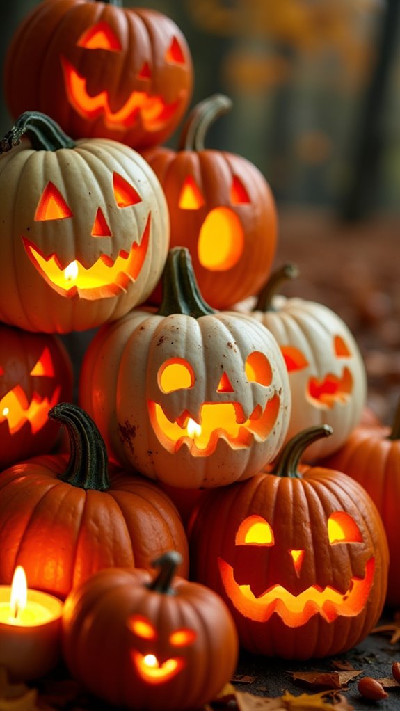 interactive pumpkin carving fun
