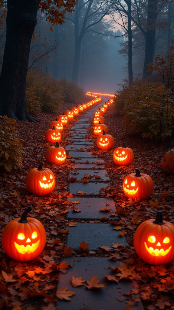 lanterns enhance jack o lanterns