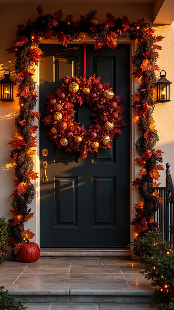 luxurious halloween decor accents