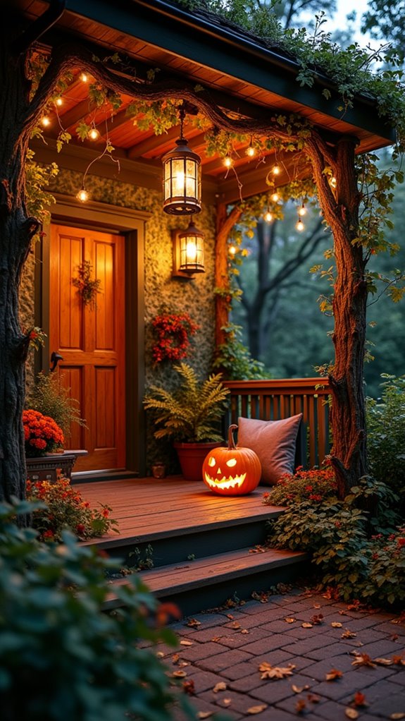 magical halloween decor ambiance