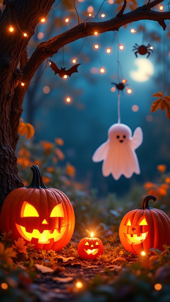 magical halloween fairy lights